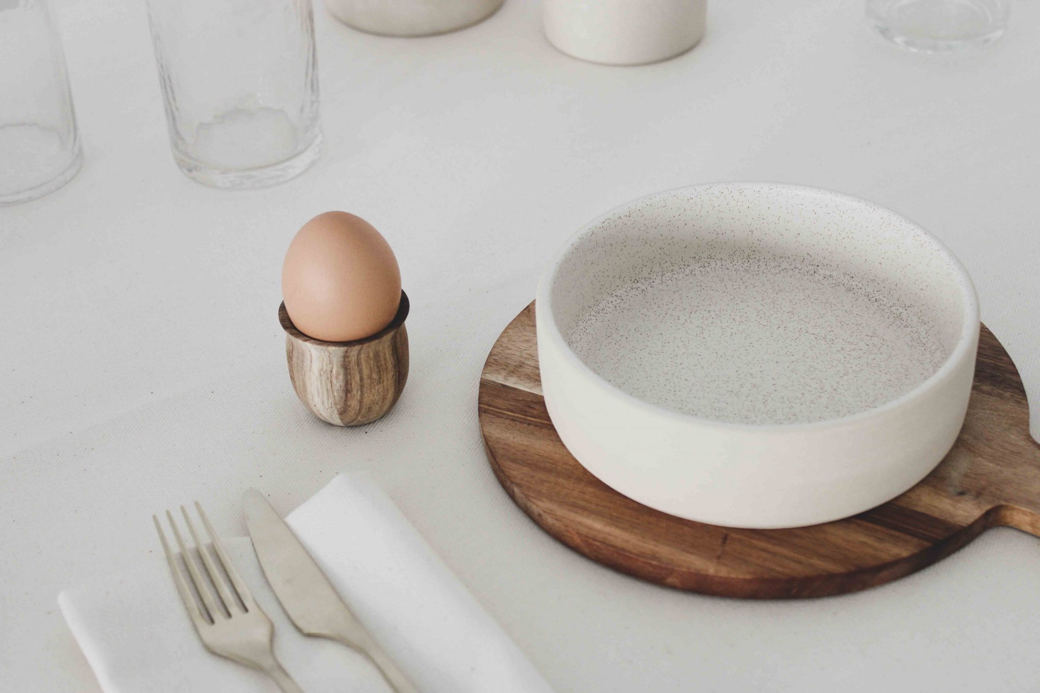 Bowl of Ceramic Cream